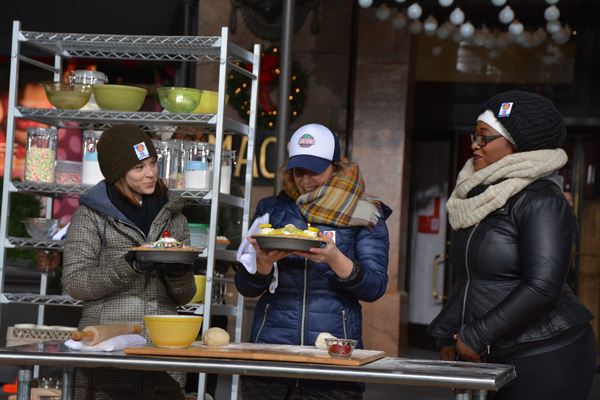 Photo Coverage: Casts of CATS, WAITRESS & More Rehearse for the Macy's Thanksgiving Day Parade! Image