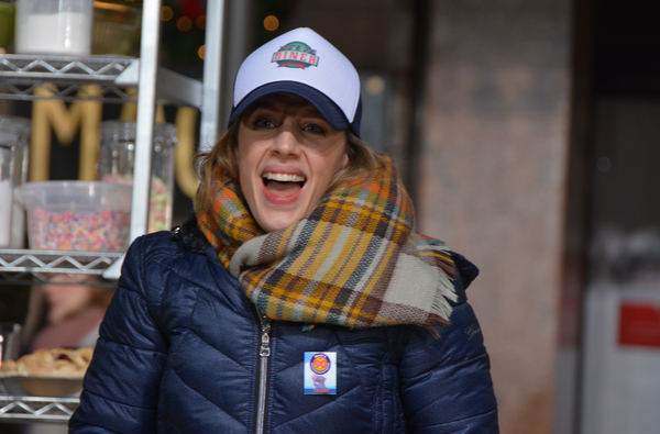 Photo Coverage: Casts of CATS, WAITRESS & More Rehearse for the Macy's Thanksgiving Day Parade! Image