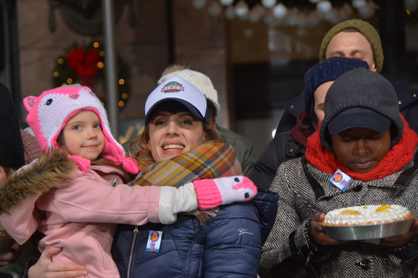 Photo Coverage: Casts of CATS, WAITRESS & More Rehearse for the Macy's Thanksgiving Day Parade! Image
