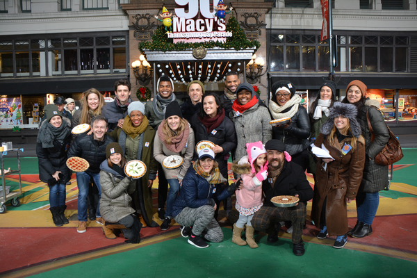 Photo Coverage: Casts of CATS, WAITRESS & More Rehearse for the Macy's Thanksgiving Day Parade! Image