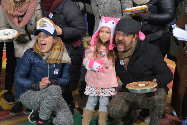Photo Coverage: Casts of CATS, WAITRESS & More Rehearse for the Macy's Thanksgiving Day Parade! Image