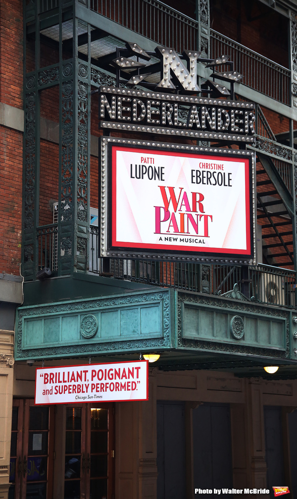 Up on the Marquee: WAR PAINT Image