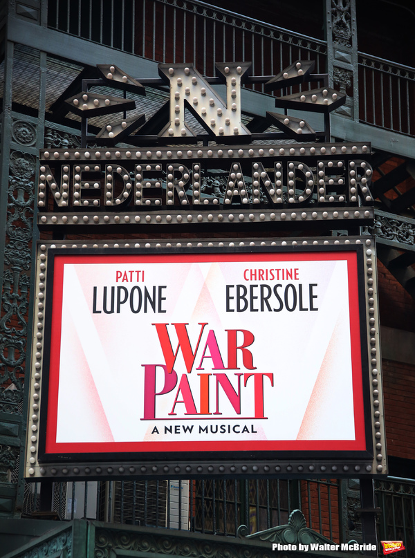 Up on the Marquee: WAR PAINT Image