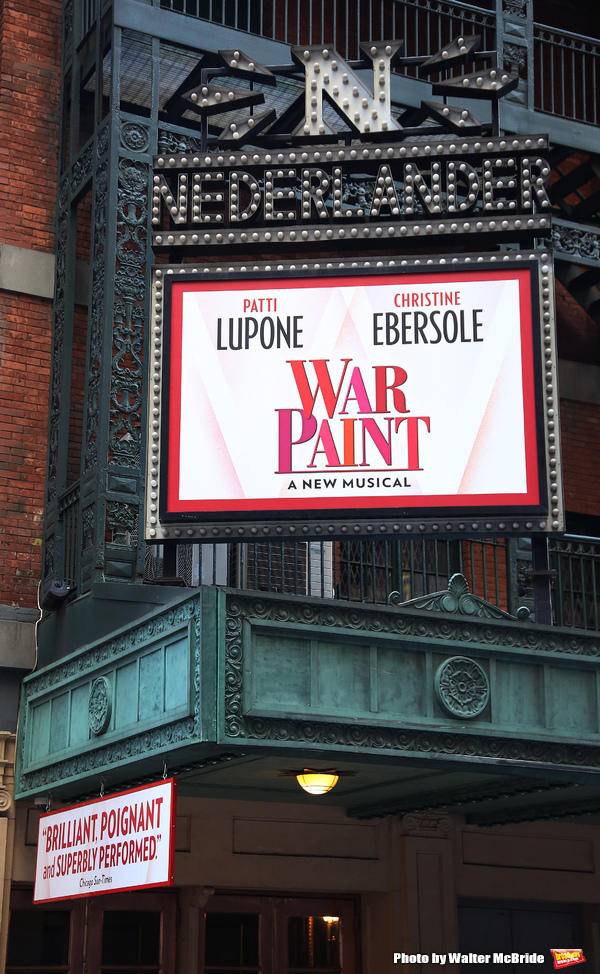 Up on the Marquee: WAR PAINT Image