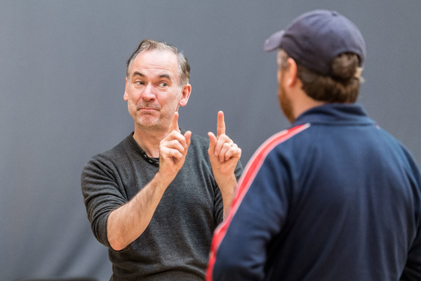 Photo Flash: Inside Rehearsals for ART at The Old Vic Image