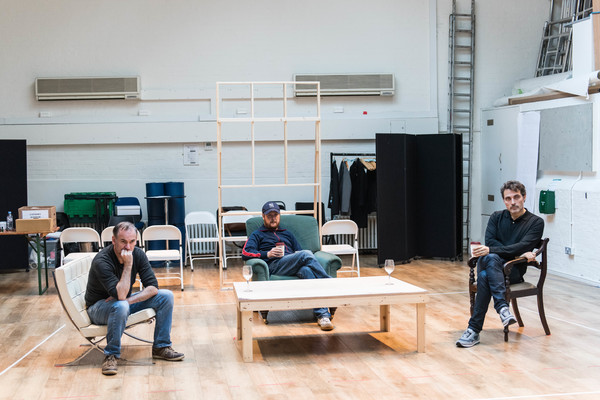 Photo Flash: Inside Rehearsals for ART at The Old Vic Image