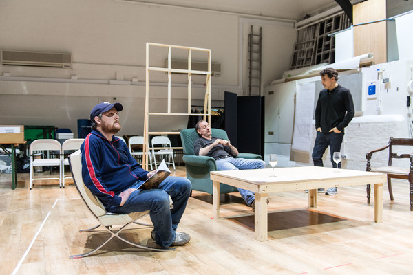 Photo Flash: Inside Rehearsals for ART at The Old Vic Image