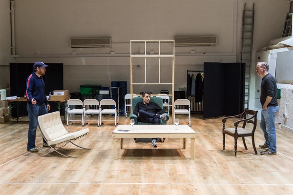 Photo Flash: Inside Rehearsals for ART at The Old Vic Image