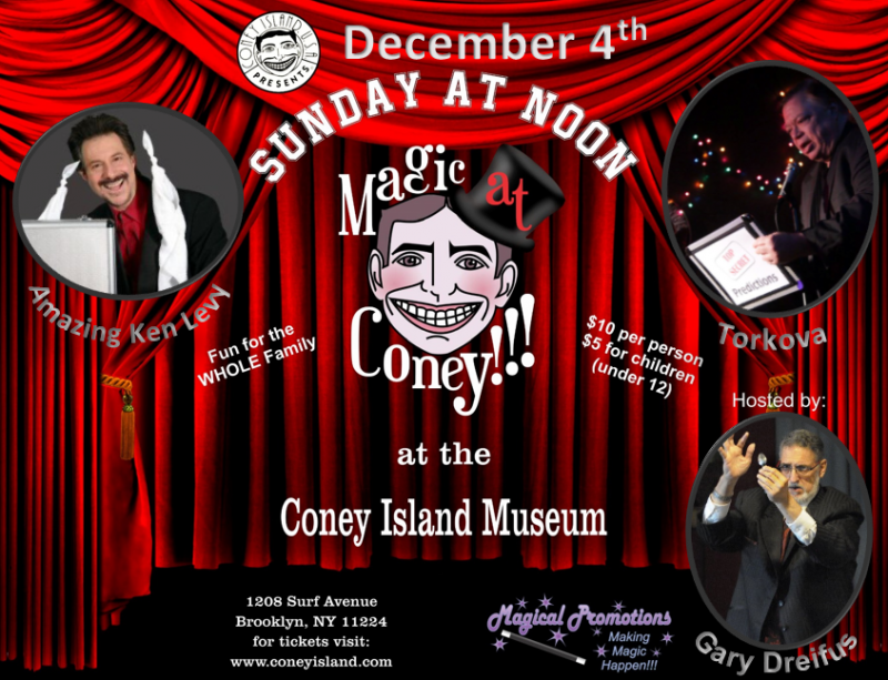 MAGIC AT CONEY in Brooklyn this Weekend Image