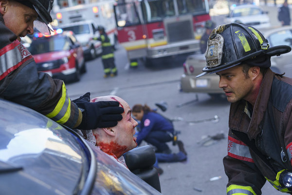 Photo Flash: First Look - NBC's CHICAGO FIRE Celebrates Milestone 100th Episode 