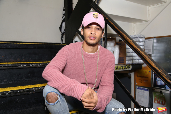 Exclusive Photo Coverage: Hangin' Backstage with HAMILTON's Newest Cast Member- Jordan Fisher! Image