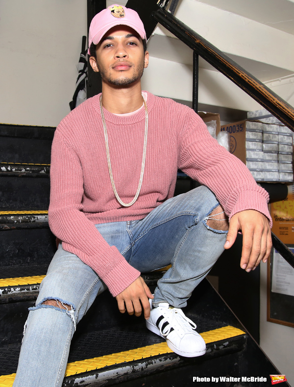 Exclusive Photo Coverage: Hangin' Backstage with HAMILTON's Newest Cast Member- Jordan Fisher! Image