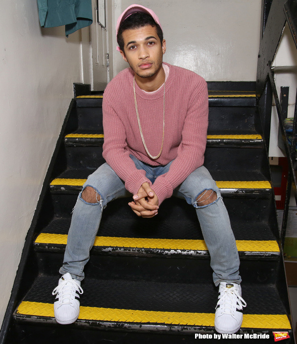 Exclusive Photo Coverage: Hangin' Backstage with HAMILTON's Newest Cast Member- Jordan Fisher! Image