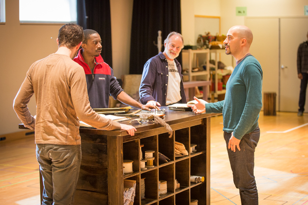 Photo Flash: In Rehearsal with Greg Wood and More for A CHRISTMAS CAROL at McCarter Image