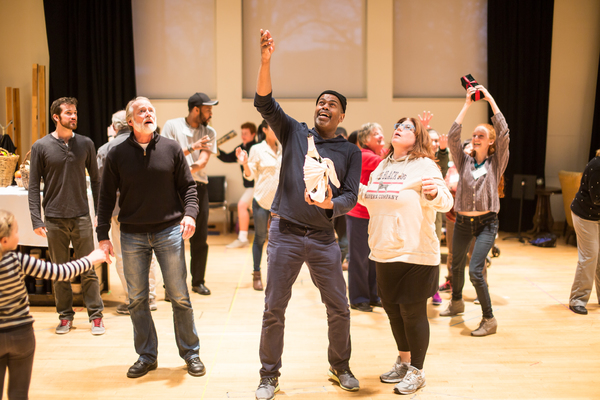 Photo Flash: In Rehearsal with Greg Wood and More for A CHRISTMAS CAROL at McCarter Image