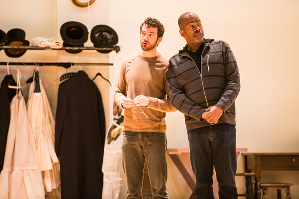 Photo Flash: In Rehearsal with Greg Wood and More for A CHRISTMAS CAROL at McCarter Image