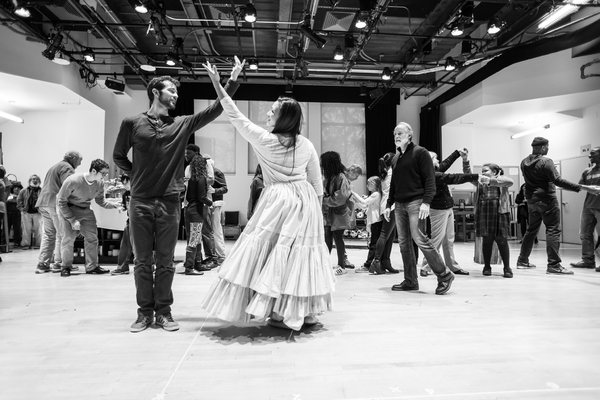 Photo Flash: In Rehearsal with Greg Wood and More for A CHRISTMAS CAROL at McCarter Image