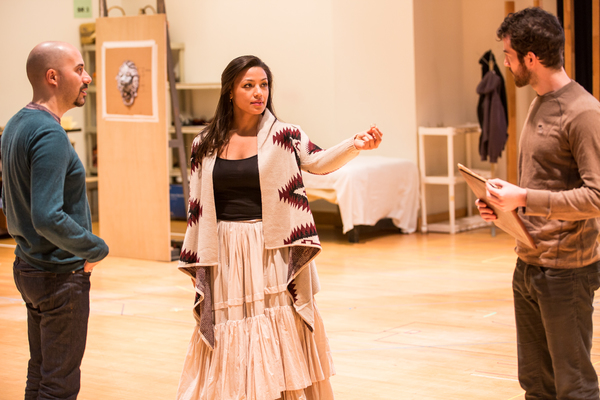 Photo Flash: In Rehearsal with Greg Wood and More for A CHRISTMAS CAROL at McCarter Image