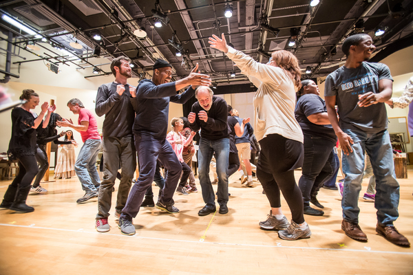 Photo Flash: In Rehearsal with Greg Wood and More for A CHRISTMAS CAROL at McCarter Image