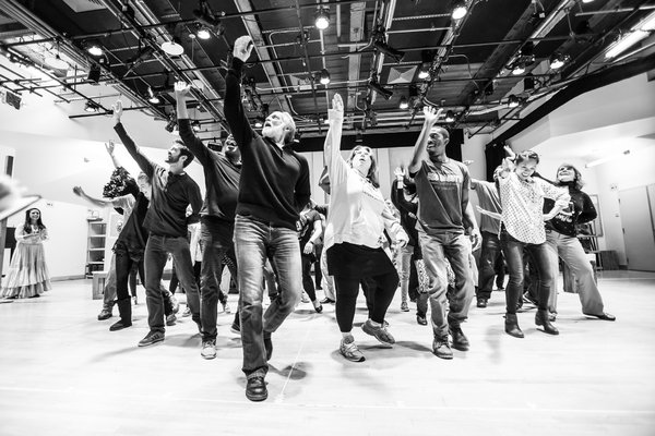 Photo Flash: In Rehearsal with Greg Wood and More for A CHRISTMAS CAROL at McCarter Image