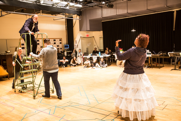 Photo Flash: In Rehearsal with Greg Wood and More for A CHRISTMAS CAROL at McCarter Image