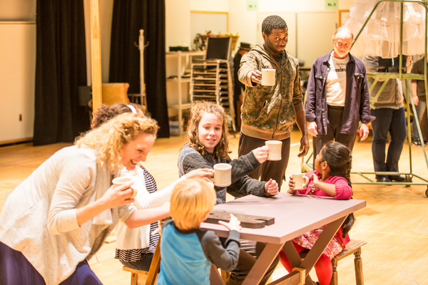 Photo Flash: In Rehearsal with Greg Wood and More for A CHRISTMAS CAROL at McCarter Image