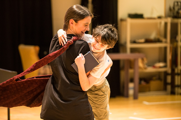 Photo Flash: In Rehearsal with Greg Wood and More for A CHRISTMAS CAROL at McCarter Image