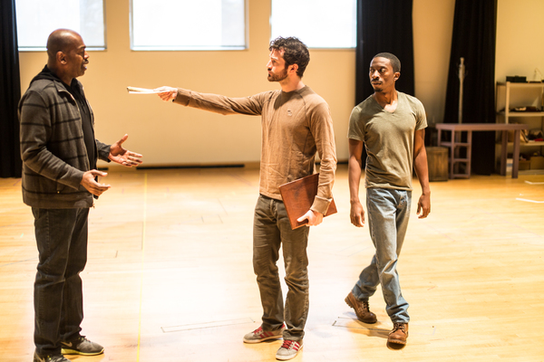 Photo Flash: In Rehearsal with Greg Wood and More for A CHRISTMAS CAROL at McCarter Image