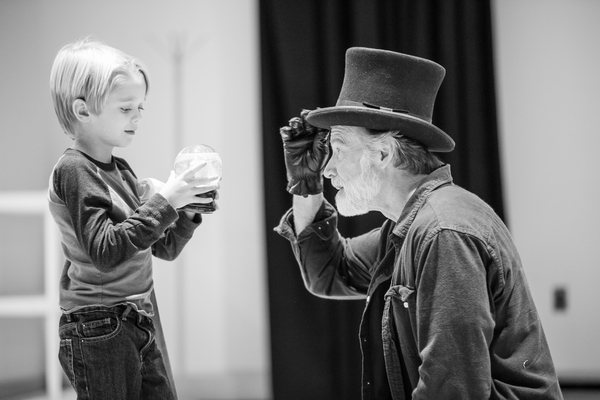 Photo Flash: In Rehearsal with Greg Wood and More for A CHRISTMAS CAROL at McCarter Image