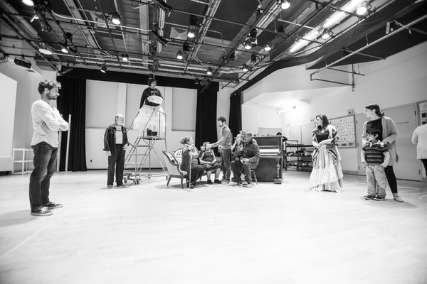 Photo Flash: In Rehearsal with Greg Wood and More for A CHRISTMAS CAROL at McCarter Image