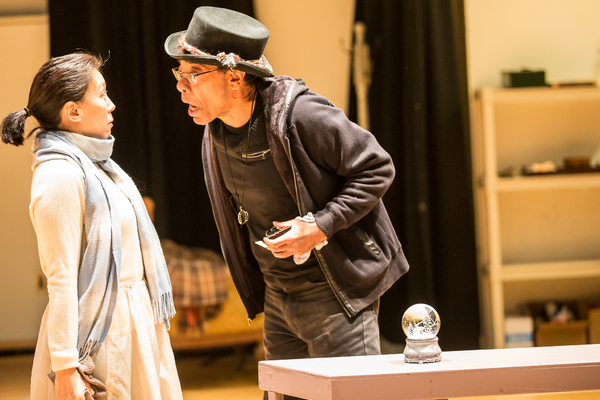 Photo Flash: In Rehearsal with Greg Wood and More for A CHRISTMAS CAROL at McCarter Image
