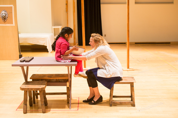 Photo Flash: In Rehearsal with Greg Wood and More for A CHRISTMAS CAROL at McCarter Image
