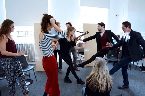 Photo Flash: Inside Rehearsals for GATSBY Starring Cressida Bonas 