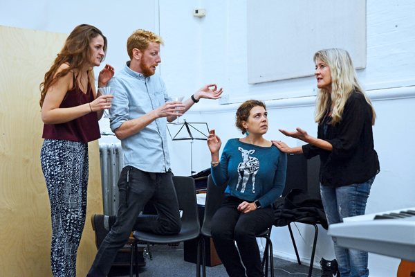 Photo Flash: Inside Rehearsals for GATSBY Starring Cressida Bonas Image