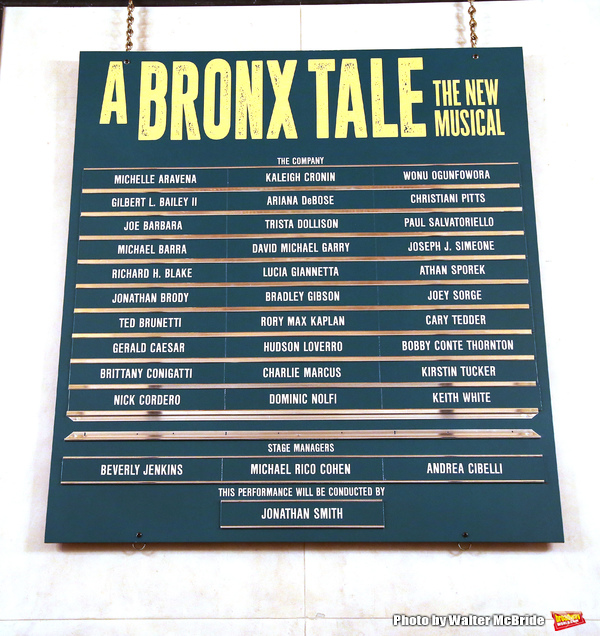 Photo Coverage: A BRONX TALE Takes Opening Night Bows on Broadway! Image