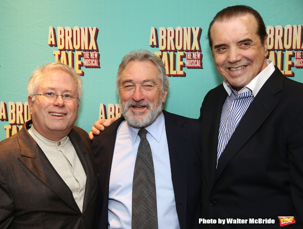 Alan Menken, Robert De Niro, Chazz Palminteri Photo