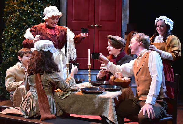 Photo Flash: Charles Dickens' A CHRISTMAS CAROL Takes the Beef & Boards Stage Image