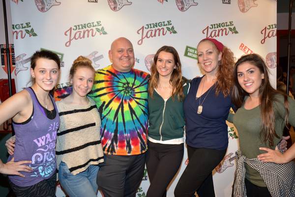 Thommie Retter and Ann Cooley (Choreographer/Director) with their assistants-Chey Johnson, Brianna Trilling, Ellie LaPointi, Maria Andreoli at 