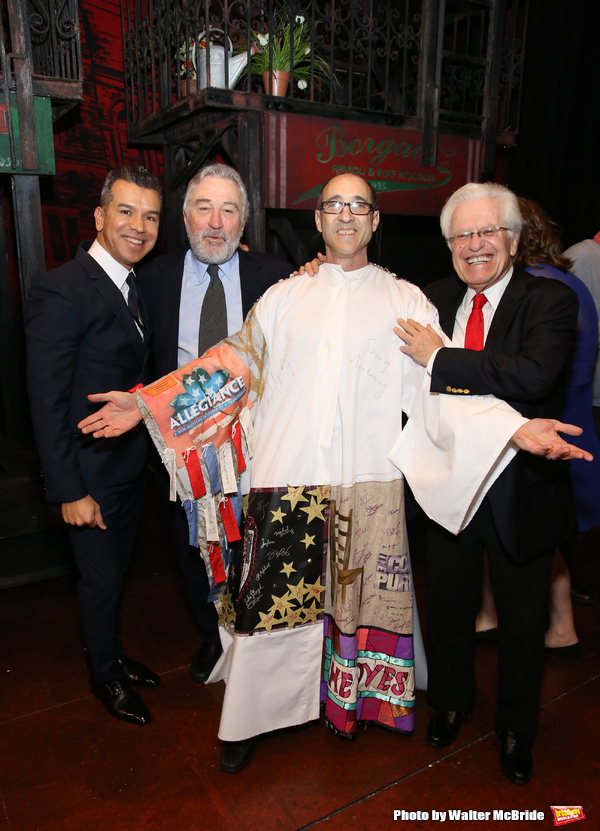  Sergipo Trujillo, Robert De Niro, Jonathan Brody and Jerry Zaks  Photo