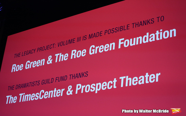 Photo Coverage: Dramatists Guild Fund Presentation of THE LEGACY PROJECT VOLUME III 