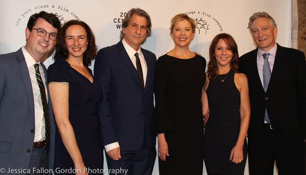 David Rockwell, Annette Bening and the New York Stage and Film team Photo