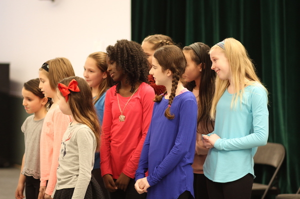 Photo Flash: In Rehearsal with MADELINE'S CHRISTMAS at Theatre Row Image