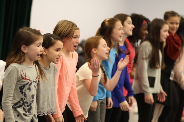 Photo Flash: In Rehearsal with MADELINE'S CHRISTMAS at Theatre Row Image