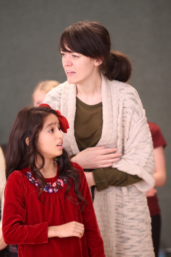 Photo Flash: In Rehearsal with MADELINE'S CHRISTMAS at Theatre Row Image