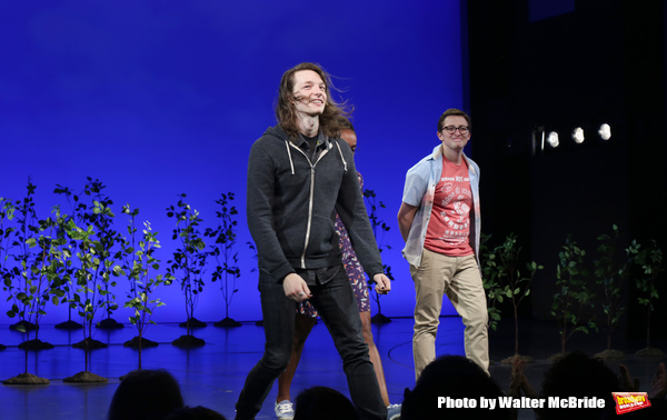 Mike Faist, Kristolyn Lloyd and Will Roland Photo