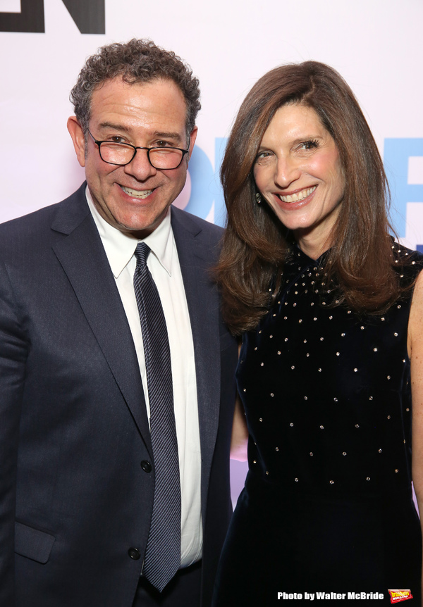 Michael Greif and Stacey Mindich Photo
