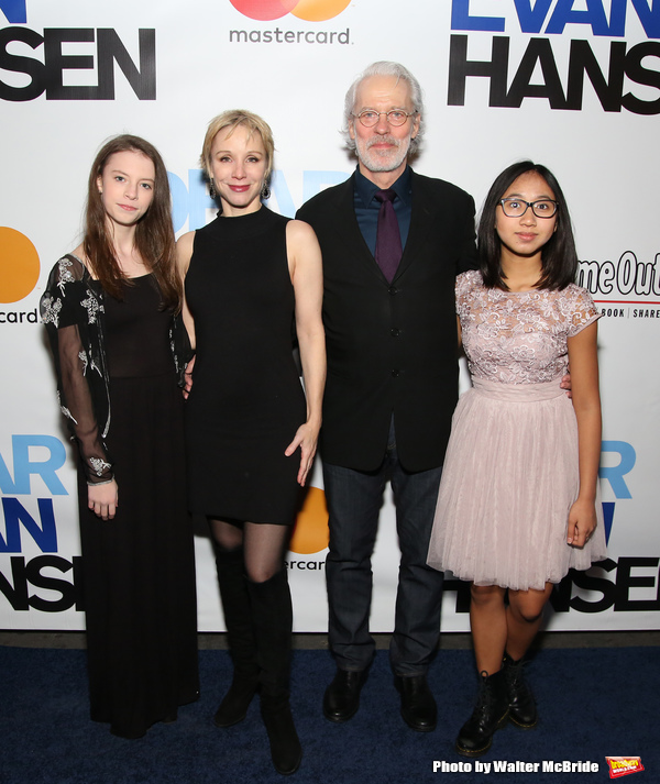 Charlotte d'Amboise and Terrence Mann and family Photo