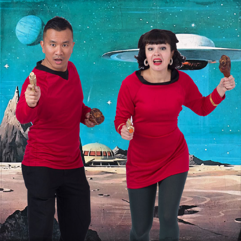 Review: Wacky Christmas in Spaaaaaaaace with CHRISTMAS IS BURNING at Café Nordo Image