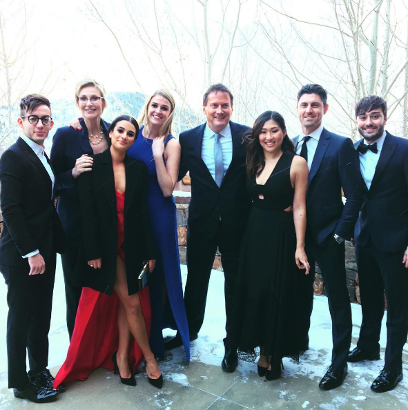 PHOTO: Lea Michele, Jane Lynch & More Attend Wedding of GLEE Star Rebecca Tobin Image
