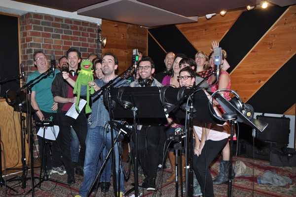 Exclusive Photo Coverage: SOMETHING ROTTEN Gets Help from a Friend for Carols For A Cure Image